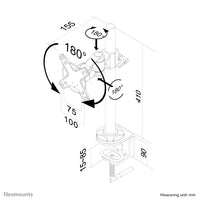 Neomounts FPMA-D1010 Monitorarm 10-30"