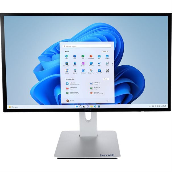 TERRA 1001360 All-in-One PC/Workstation Intel® Core™ i5 i5-12400 68.6 cm (27") 1920 x 1080 pixels All-in-One PC 8 GB DDR4-SDRAM 1 TB SSD Windows 11 Home Wi-Fi 6 (802.11ax) Silver