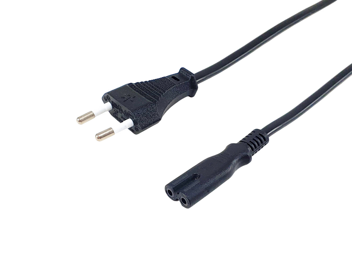 Equip Hochwertiges Netzkabel, C7 auf 2pin Euro, 1.8m