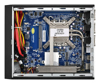 Shuttle XPC slim Barebone XH810 - S1851, Intel H810, 1xDP, 2xHDMI, 3x COM (RS232) , 2x Intel LAN,2x2.5", 8x USB, 3x M.2, 24/7 Dauerbetrieb