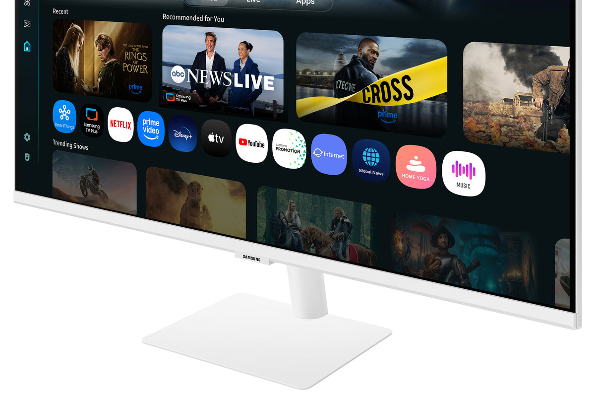 Samsung M7 M70F Computerbildschirm 81,3 cm (32") 3840 x 2160 Pixel 4K Ultra HD LED Weiß