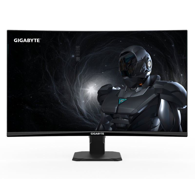 GIGABYTE GS27FC2 27" FHD Curved Gaming-Monitor - 1920 x 1080, 240Hz, 1ms, 350 cd/m², HDR Ready, HDMI 2.0, Displayport 1.4
