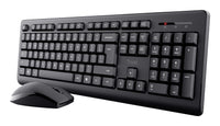 Trust Primo Tastatur Maus enthalten Büro RF Wireless QWERTZ Deutsch Schwarz
