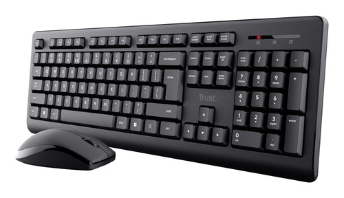 Trust Primo Tastatur Maus enthalten Büro RF Wireless QWERTZ Deutsch Schwarz