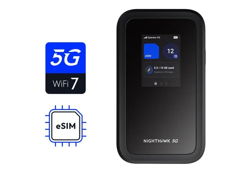 NETGEAR Nighthawk M7 Mobiler Hotspot 5G 3.6 Gbps Wi-Fi 5, 6, 7