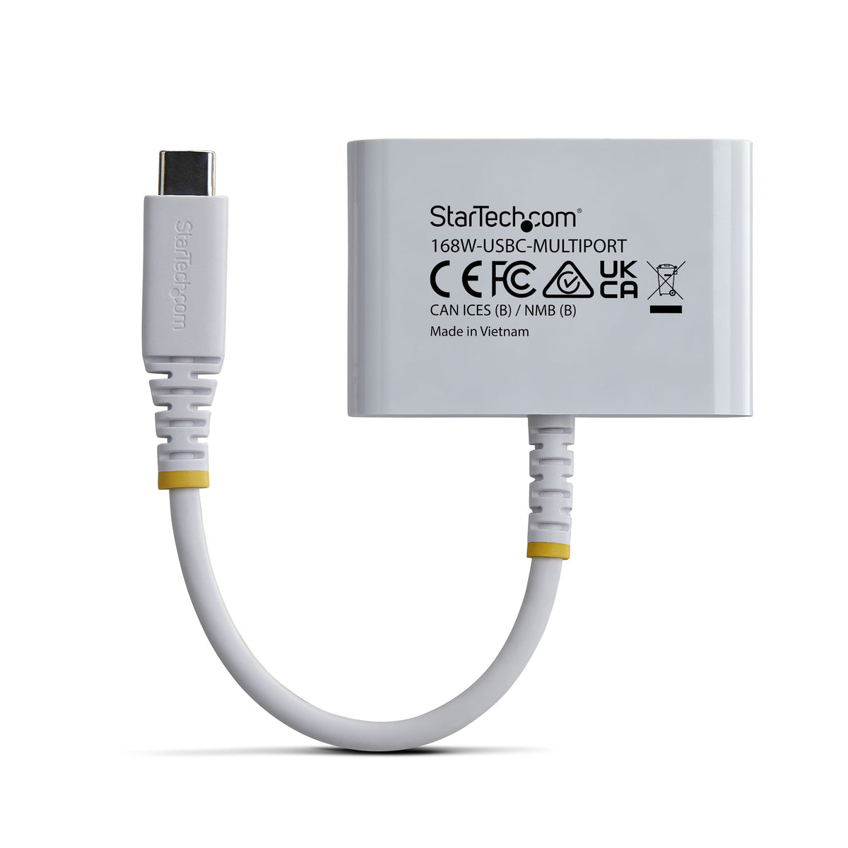 StarTech.com USB-C zu HDMI Multiport Adapter mit 140W PD Ladeleistung, 4K 60Hz HDMI, USB 5Gbps Hub, Mini Dock für MacBook / Dell / Thinkpad / HP / iPad / Tablets