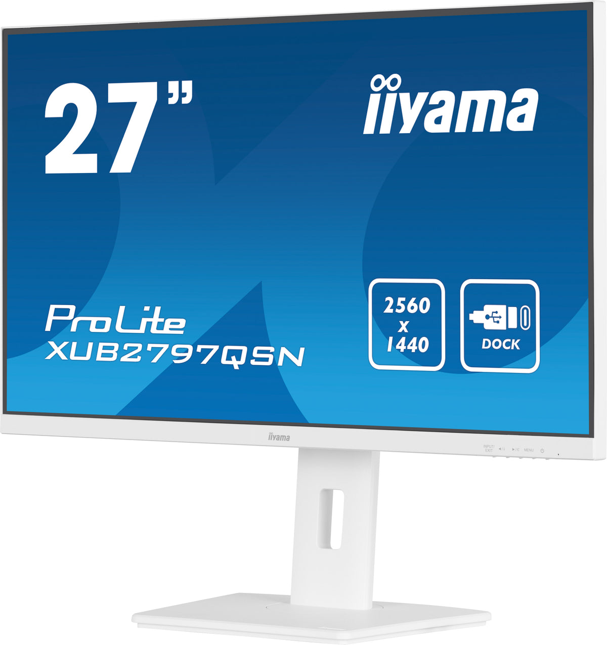 iiyama G-MASTER XUB2797QSN-W2 Computerbildschirm 68,6 cm (27") 2560 x 1440 Pixel Quad HD LED Weiß