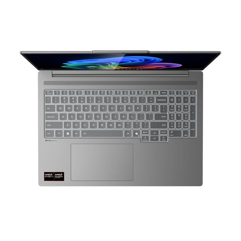 Lenovo IdeaPad Pro 5 16AKP10 Copilot+ PC AMD Ryzen AI 7 350 Laptop 40,6 cm (16") 2.8K 32 GB LPDDR5x-SDRAM 1 TB SSD Wi-Fi 7 (802.11be) Windows 11 Pro Deutsch Grau