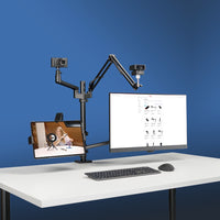 Hama 00004663 Flachbildschirm-Tischhalterung 81,3 cm (32") Tisch/Bank Schwarz