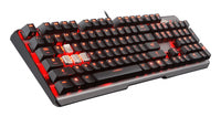 MSI Vigor GK60 Tastatur Gaming USB QWERTZ Deutsch Schwarz