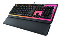Turtle Beach Magma - Membrane RGB Gaming Keyboard mit Membrantasten, Advanced Anti-Ghosting, Easy-Shift Technologie, RGB-Beleuchtung, abnehmbare Handballenauflage