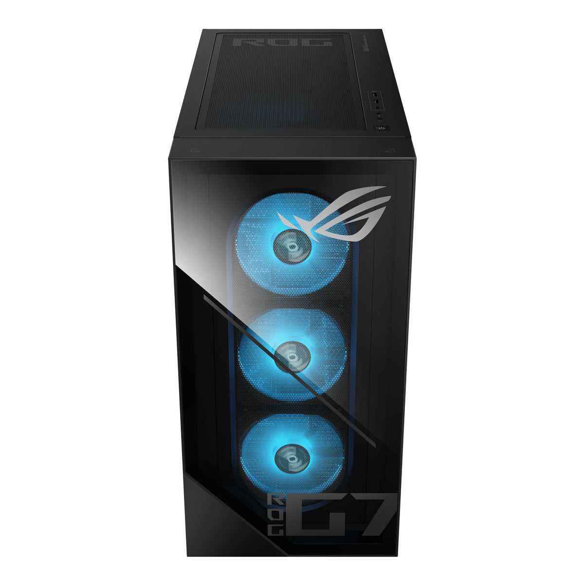 ASUS ROG G700 G700TF-07265F438W Intel Core Ultra 7 265F 32 GB DDR5-SDRAM 1 TB SSD NVIDIA GeForce RTX 5070 Windows 11 Home Tower PC Schwarz