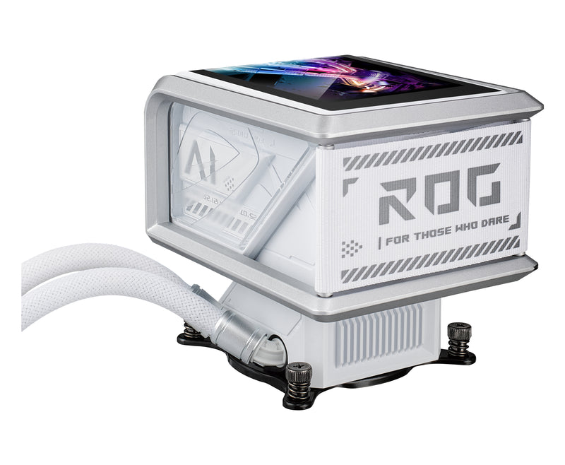 ASUS ROG Ryuo IV SLC 360 ARGB White Edition Prozessor All-in-One-Flüssigkeitskühler 12 cm Weiß