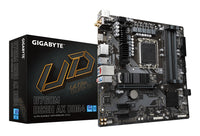 GIGABYTE B760M DS3H AX DDR4 Motherboard - Unterstützt Intel Core 14. Generation CPUs, 6+2+1 Phasen Digital VRM, bis zu 5333MHz DDR4 (OC), 2xPCIe 4.0 M.2, Wi-Fi 6E, 2.5GbE LAN, USB 3.2 Gen2