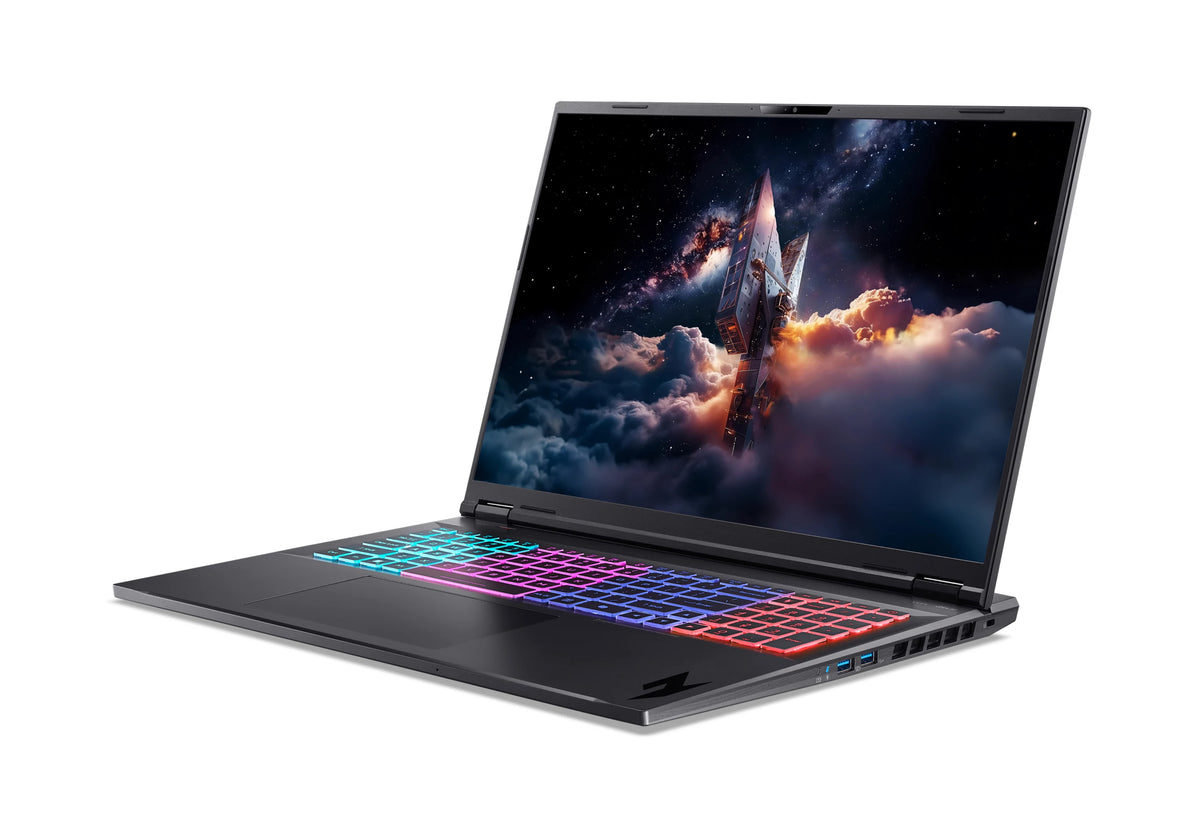 Acer Nitro 18 AI AMD AN18-61-R24X Copilot+ PC AMD Ryzen AI 9 365 Laptop 45,7 cm (18") WQXGA 16 GB DDR5-SDRAM 1 TB SSD NVIDIA GeForce RTX 5070 Wi-Fi 6E (802.11ax) Windows 11 Home Schwarz QWERTZ Deutsch