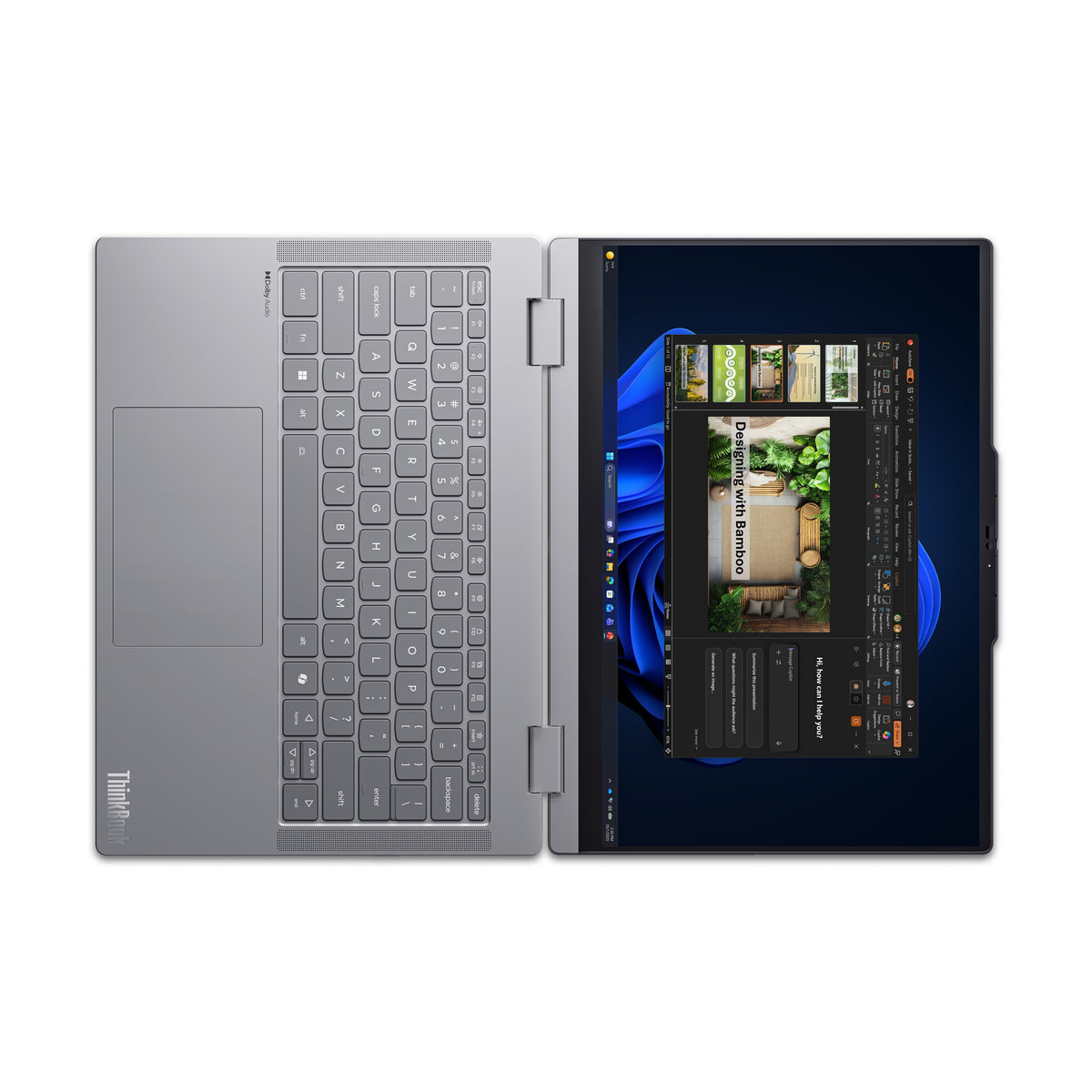 Lenovo ThinkBook 14 2-in-1 G6 IPL Copilot+ PC Intel Core Ultra 5 325 Hybrid (2-in-1) 35,6 cm (14") Touchscreen WUXGA 16 GB DDR5-SDRAM 512 GB SSD Wi-Fi 7 (802.11be) Windows 11 Pro Schweiz Grau