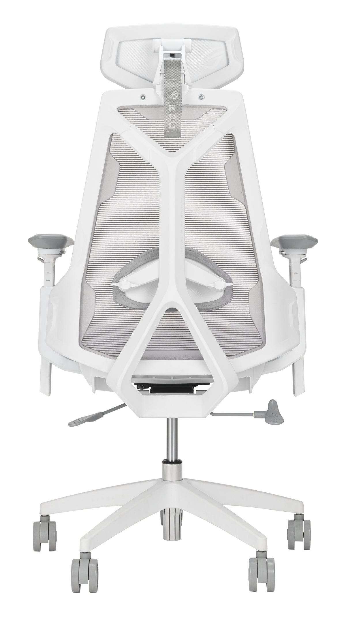 ASUS ROG Destrier Ergo Core White PC-Gamingstuhl Netz-Sitz Weiß