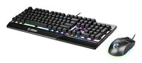 MSI S11-04DE601-CLA Tastatur Maus enthalten Gaming USB QWERTZ Deutsch Schwarz