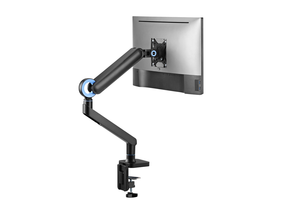 Equip 17"-35" Premium Monitor Schreibtischhalterung, Schwarz