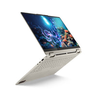 Lenovo Yoga 7 2-in-1 16AKP10 Copilot+ PC AMD Ryzen AI 7 350 Hybrid (2-in-1) 40,6 cm (16") Touchscreen 2.8K 16 GB LPDDR5x-SDRAM 1 TB SSD Wi-Fi 7 (802.11be) Windows 11 Home Deutsch Grau