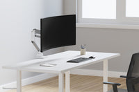 Neomounts DS70PLUS-450WH1 Monitorarm 17-49" - Gasfeder - Topfix - 180°-Stopp