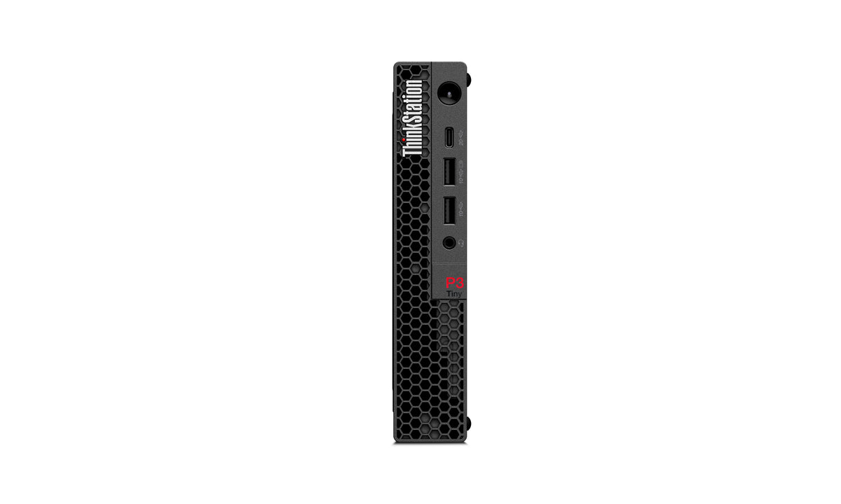 Lenovo ThinkStation P3 Tiny Gen 2 Intel Core Ultra 7 265 32 GB DDR5-SDRAM 512 GB SSD NVIDIA T1000 Windows 11 Pro Arbeitsstation Schwarz