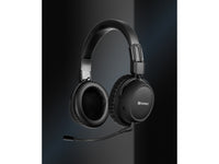Sandberg 126-36 Kopfhörer & Headset Kabellos Kopfband Gaming USB Typ-C Bluetooth Schwarz