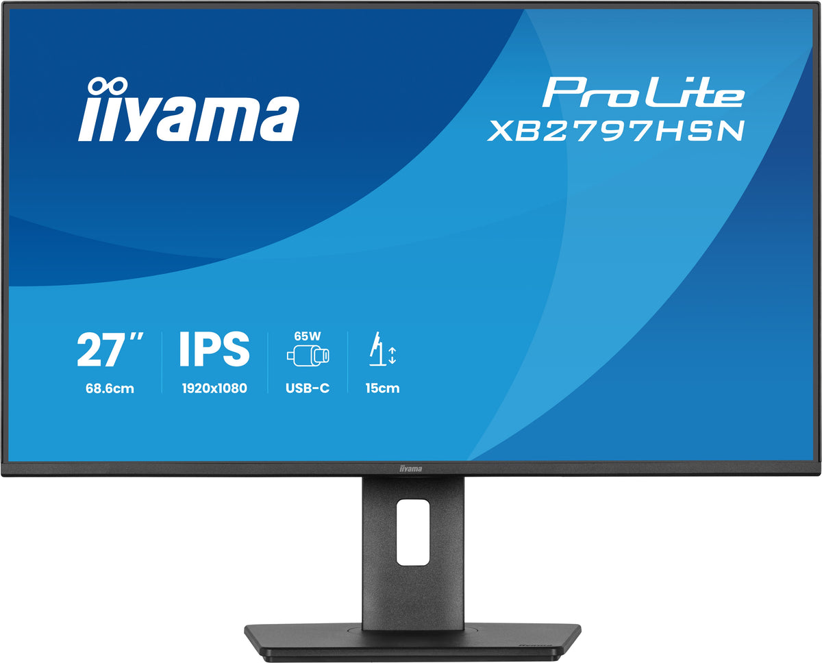 iiyama ProLite XB2797HSN-B1 Computerbildschirm 68,6 cm (27") 1920 x 1080 Pixel Full HD LCD Schwarz