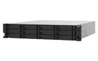 QNAP TS-1232PXU-RP NAS Rack (2U) Annapurna Labs AL324 4 GB DDR4 0 TB QNAP QTS Schwarz