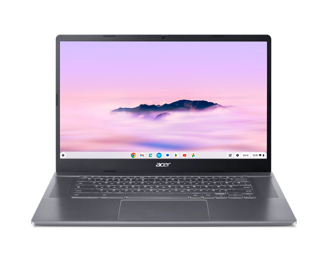 Acer Chromebook CB515-2HT-5389 Intel® Core™ i5 i5-1235U 39,6 cm (15.6") Touchscreen Full HD 16 GB LPDDR5x-SDRAM 256 GB SSD Wi-Fi 6E (802.11ax) ChromeOS Grau QWERTZ Deutsch