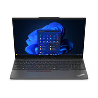 Lenovo ThinkPad E16 Gen 2 (AMD) AMD Ryzen™ 5 7535HS Laptop 40,6 cm (16") WUXGA 16 GB DDR5-SDRAM 512 GB SSD Wi-Fi 6E (802.11ax) Windows 11 Pro Schwarz Deutsch