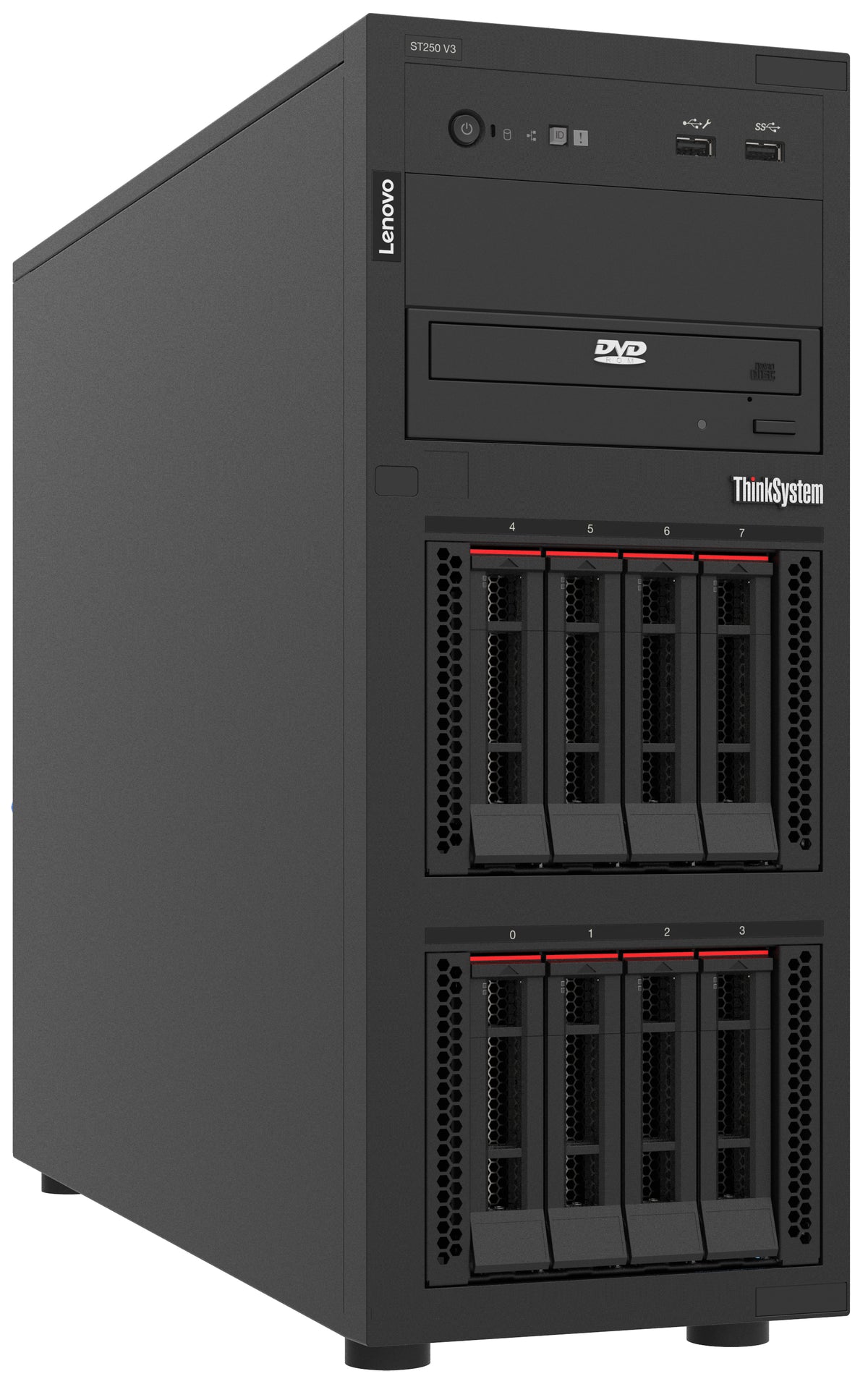 Lenovo ThinkSystem ST250 V3 Server Tower Intel® Xeon® 6315P 2,8 GHz 16 GB DDR5-SDRAM 800 W