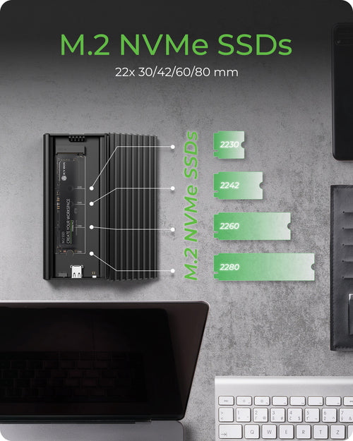 ICY BOX NVMe M.2 SSD zu Type-C