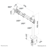 Neomounts FPMA-D960 Monitorarm 10-30"