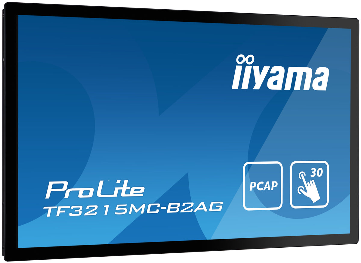 iiyama ProLite TF3215MC-B2AG Computerbildschirm 80 cm (31.5") 1920 x 1080 Pixel Full HD LED Touchscreen Kiosk Schwarz