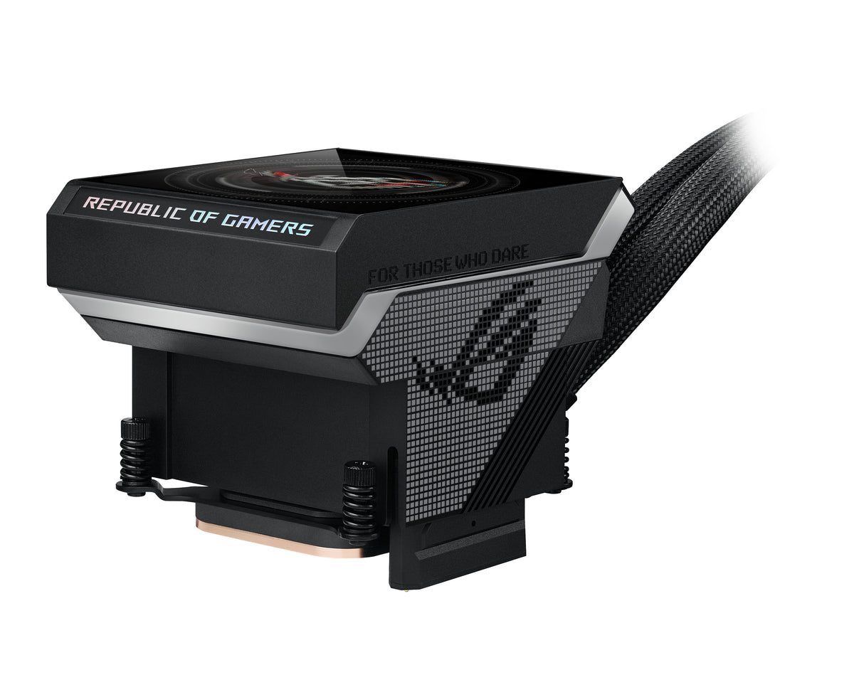 ASUS ROG Strix SLC IV 360 ARGB LCD Refroidisseur de liquide pour processeur 12 cm Noir 1 pièce(s)
