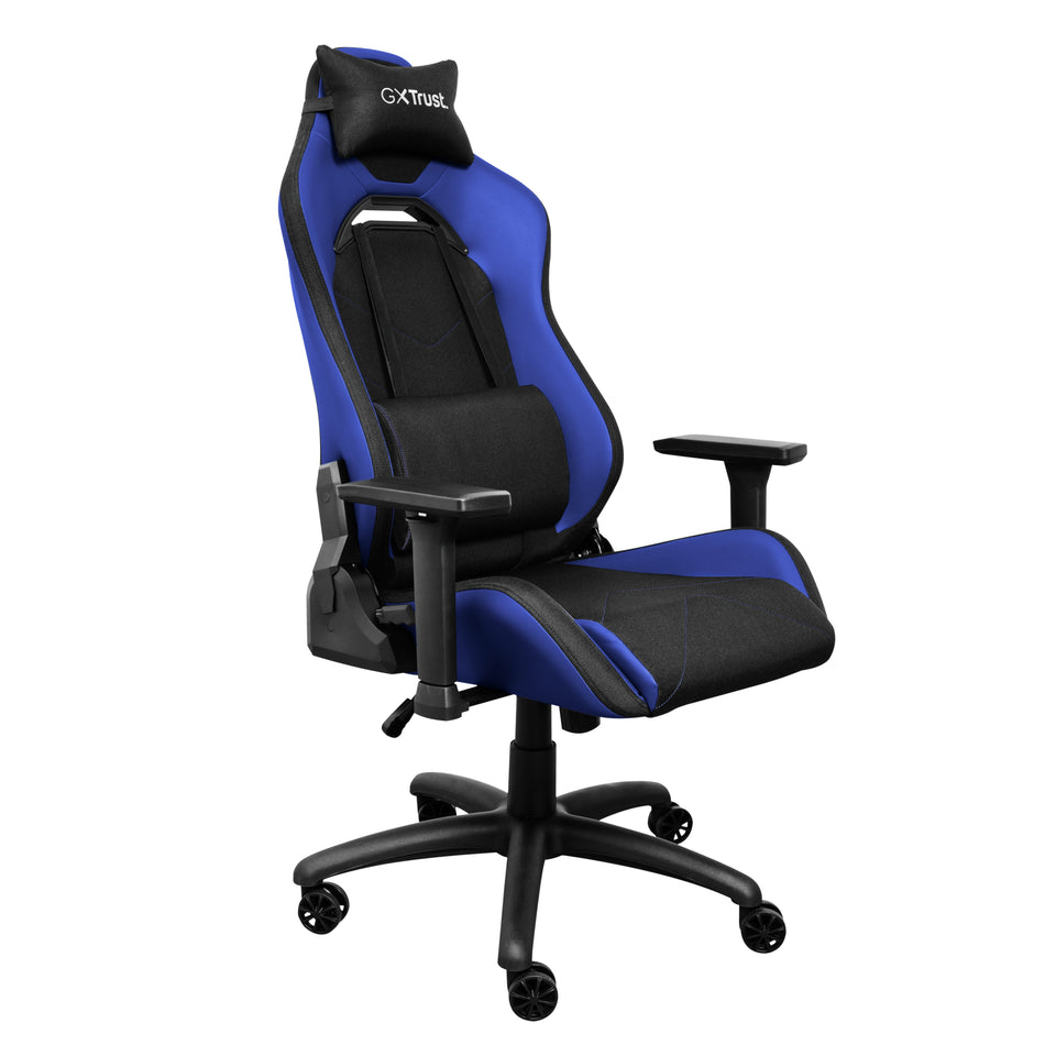 Chaise de jeu universelle Trust GXT 714 RUYA, noire, bleue