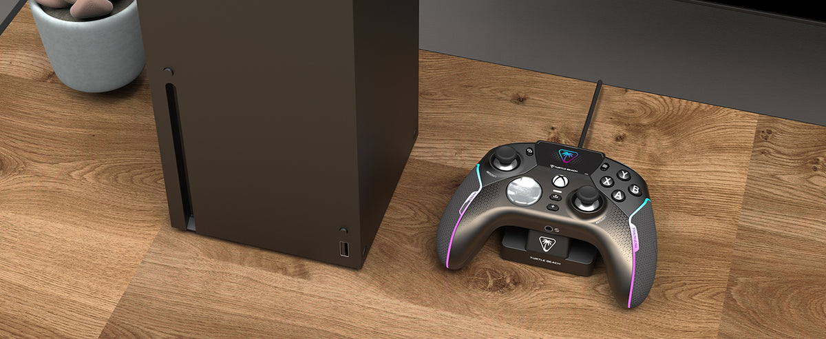 Turtle Beach Stealth Ultra Wireless Gaming-Controller mit Schnellladedock, Anpassbare Trigger-Stop und Befehlsanzeige für Xbox Series X,S, Xbox One und PC , Offiziell lizenziert für Xbox