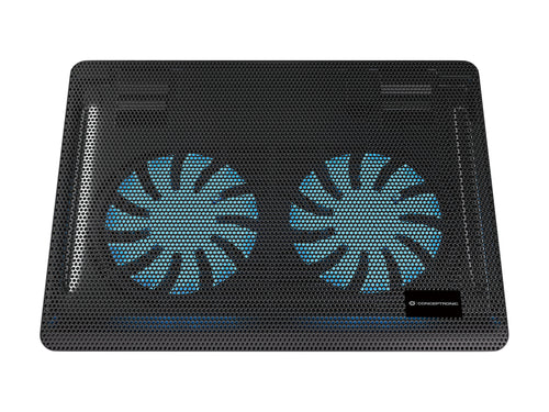 Conceptronic CNBCOOLPAD2F Laptop-Kühlpad mit 2 Lüftern