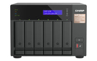 QNAP QVP-63B NAS & Serveur de stockage Tour Intel® Core™ i3 16 Go DDR4 0 To Noir