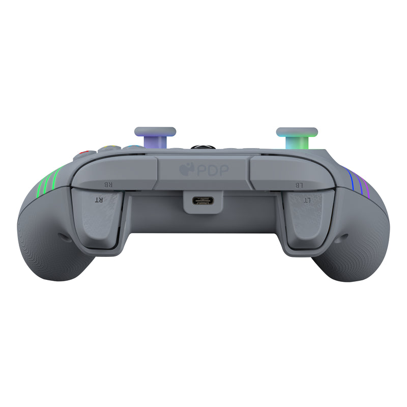 PDP Afterglow Wave Grau USB Gamepad Analog / Digital PC, Xbox One, Xbox Series S, Xbox Series X