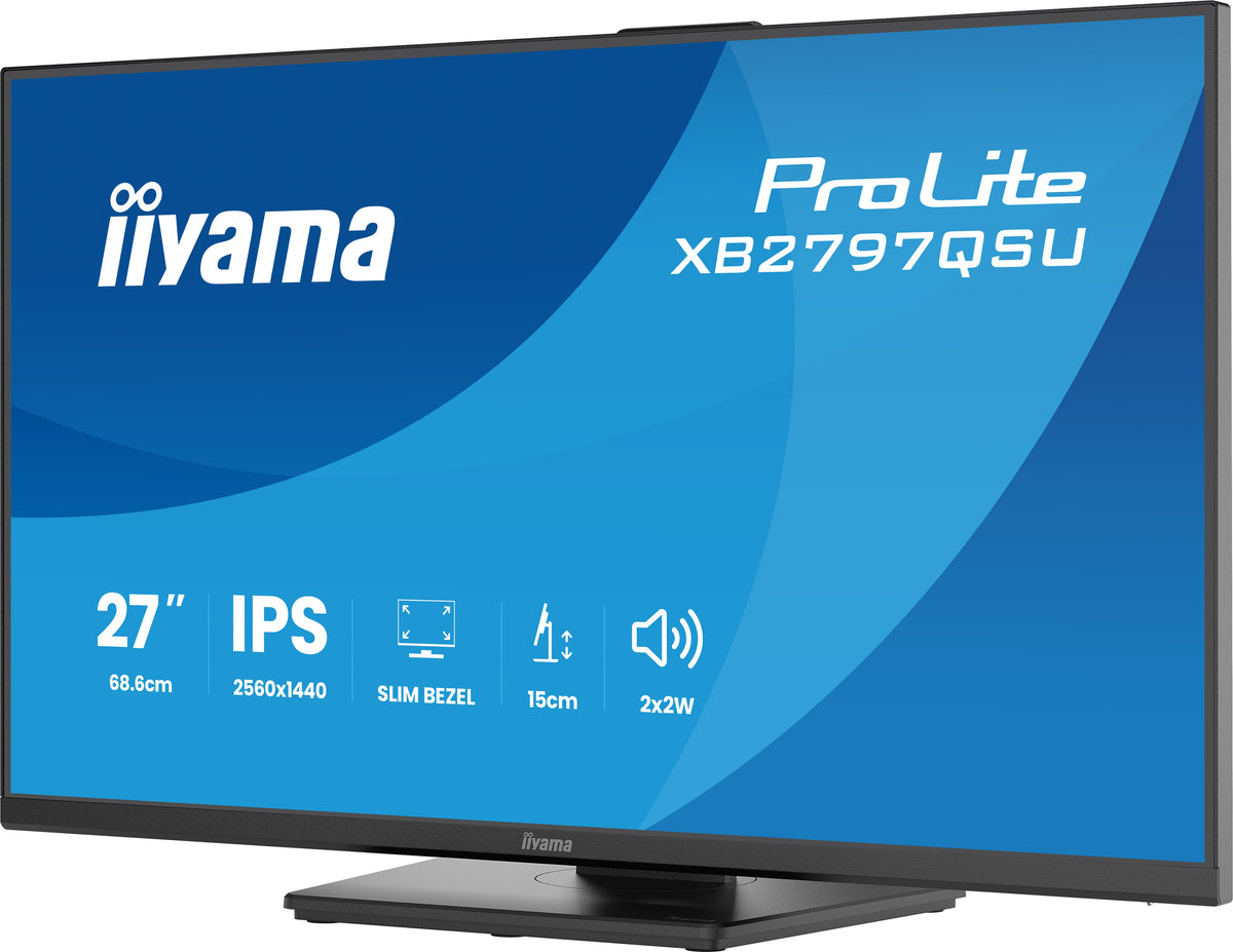 iiyama ProLite XB2797QSU-B1 Computerbildschirm 68,6 cm (27") 2560 x 1440 Pixel Quad HD LED Schwarz