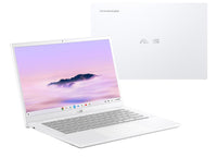 ASUS Chromebook Plus CX34 CX3402CBA-EB0033 Intel® Core™ i3 i3-1215U 35,6 cm (14") Full HD 8 GB LPDDR5-SDRAM 256 GB UFS Wi-Fi 6 (802.11ax) ChromeOS Weiß