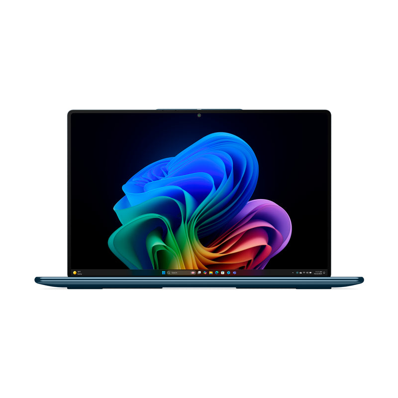 Lenovo Yoga Slim 9 14ILL10 Copilot+ PC Intel Core Ultra 7 258V Laptop 35,6 cm (14") Touchscreen WQUXGA 32 GB LPDDR5x-SDRAM 1 TB SSD Wi-Fi 7 (802.11be) Windows 11 Home Deutsch Türkis