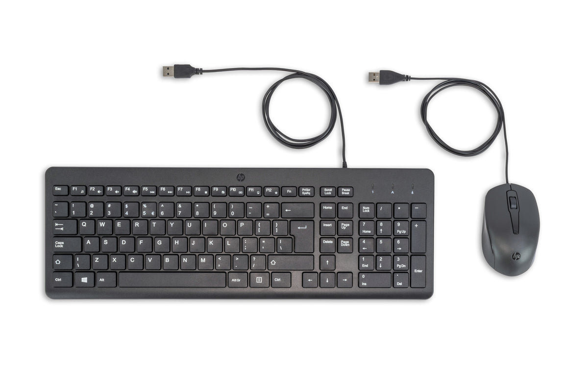 HP 150 Maus und Tastatur (kabelgebunden)