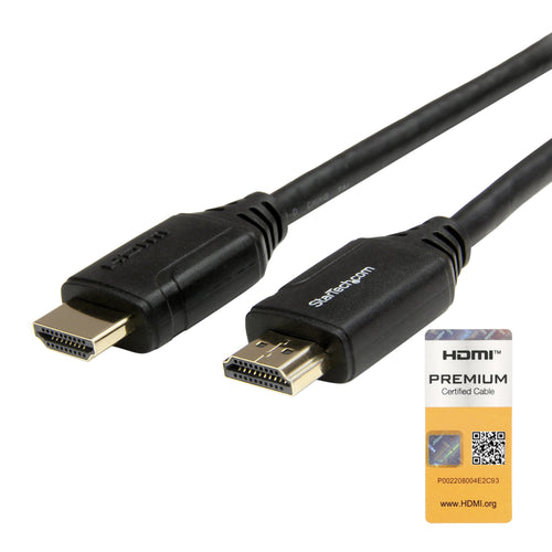 StarTech STARTECH.COM Premium High Speed HDMI Kabel mit Ethernet 4K 60Hz 2.0 1m