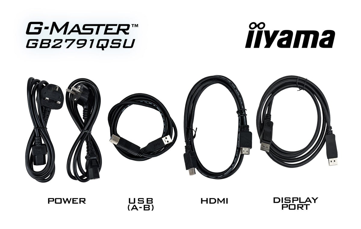iiyama G-MASTER GB2791QSU-B1 Computerbildschirm 68,6 cm (27") 2560 x 1440 Pixel Wide Quad HD Schwarz
