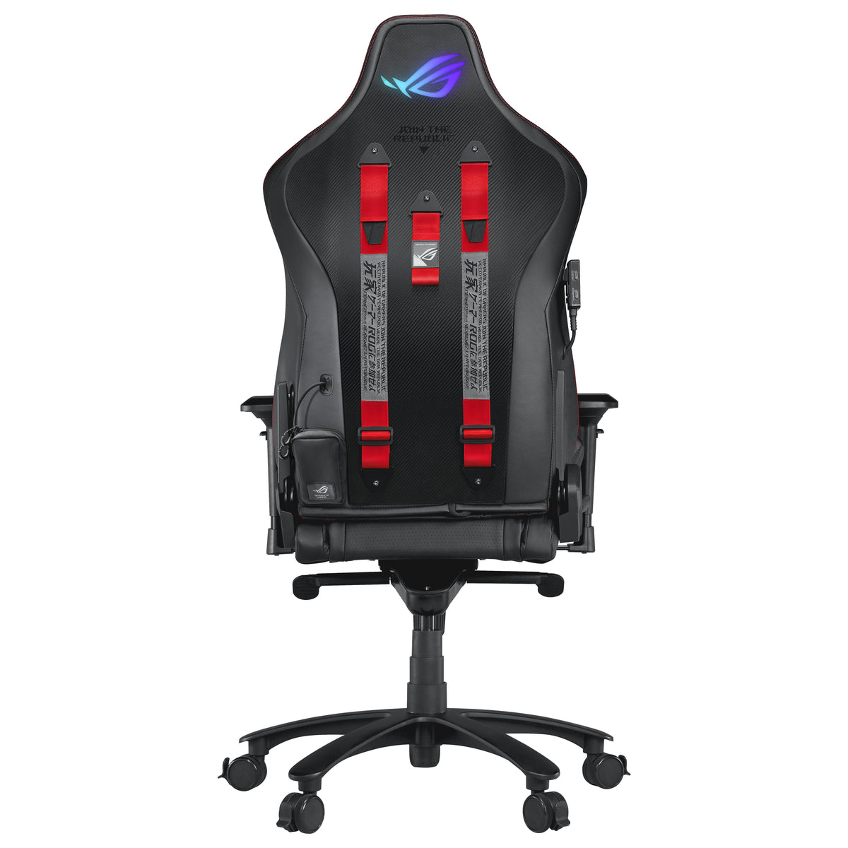 ASUS ROG Chariot X Universal-Gamingstuhl Gepolsterter, ausgestopfter Sitz Schwarz