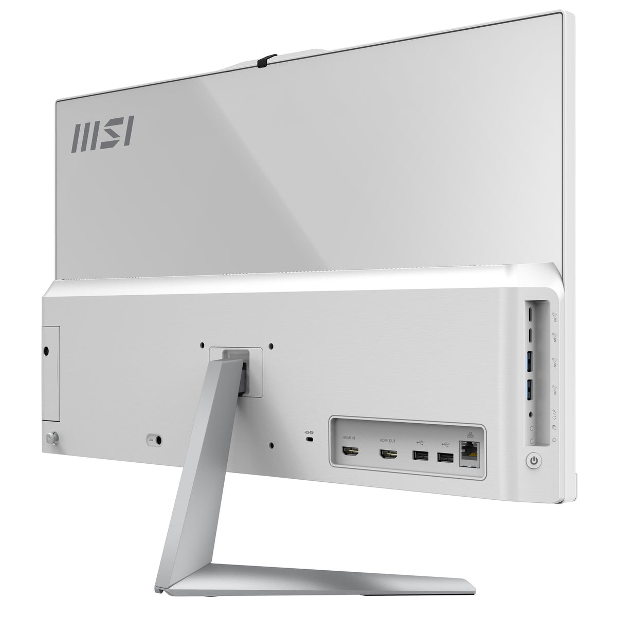 MSI Modern AM242 1M-2222EU Intel Core 3 100U 60,5 cm (23.8") 1920 x 1080 Pixel All-in-One-PC 8 GB DDR5-SDRAM 512 GB SSD Windows 11 Pro Wi-Fi 6E (802.11ax) Schwarz