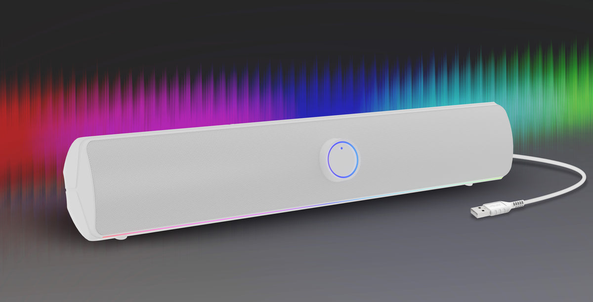 GENESIS NCS-2305 Soundbar-Lautsprecher Weiß 2.0 Kanäle 10 W